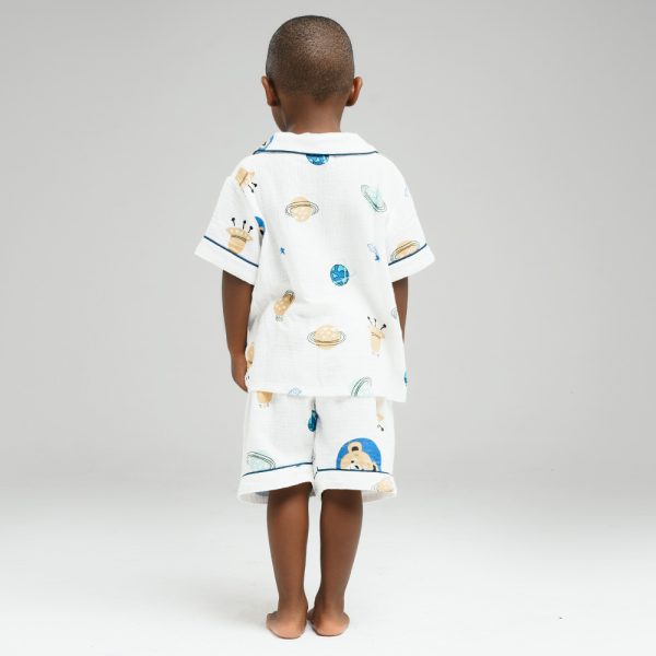 Bear in Space Summer PJ set - Image 2