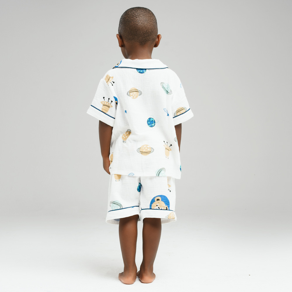 Bear in Space Summer PJ set - Image 2