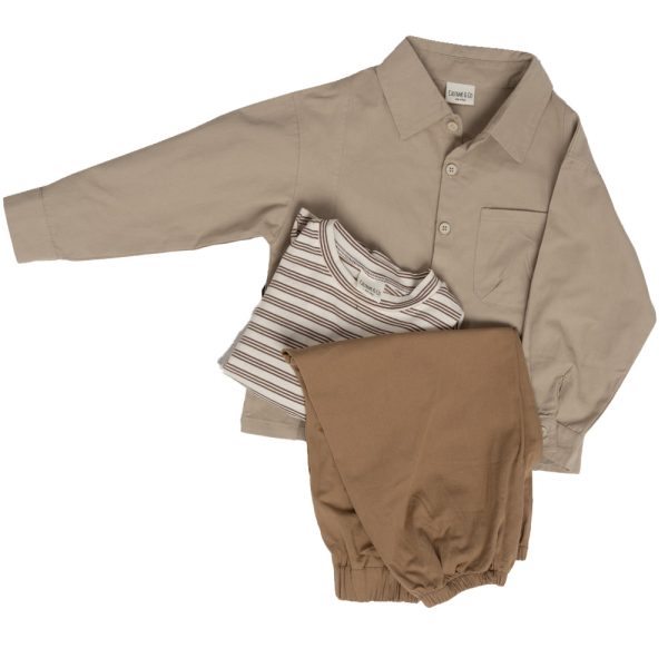 Classic Striped 3-Piece Set - Image 3