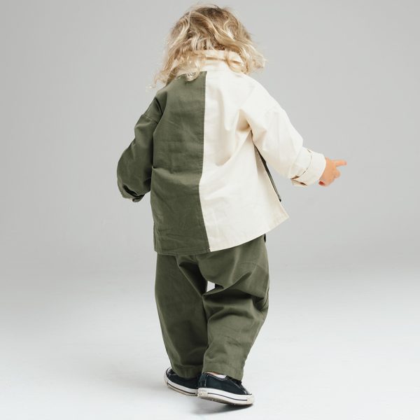 Relaxed Fit Cargo and Shirt Set - Image 2