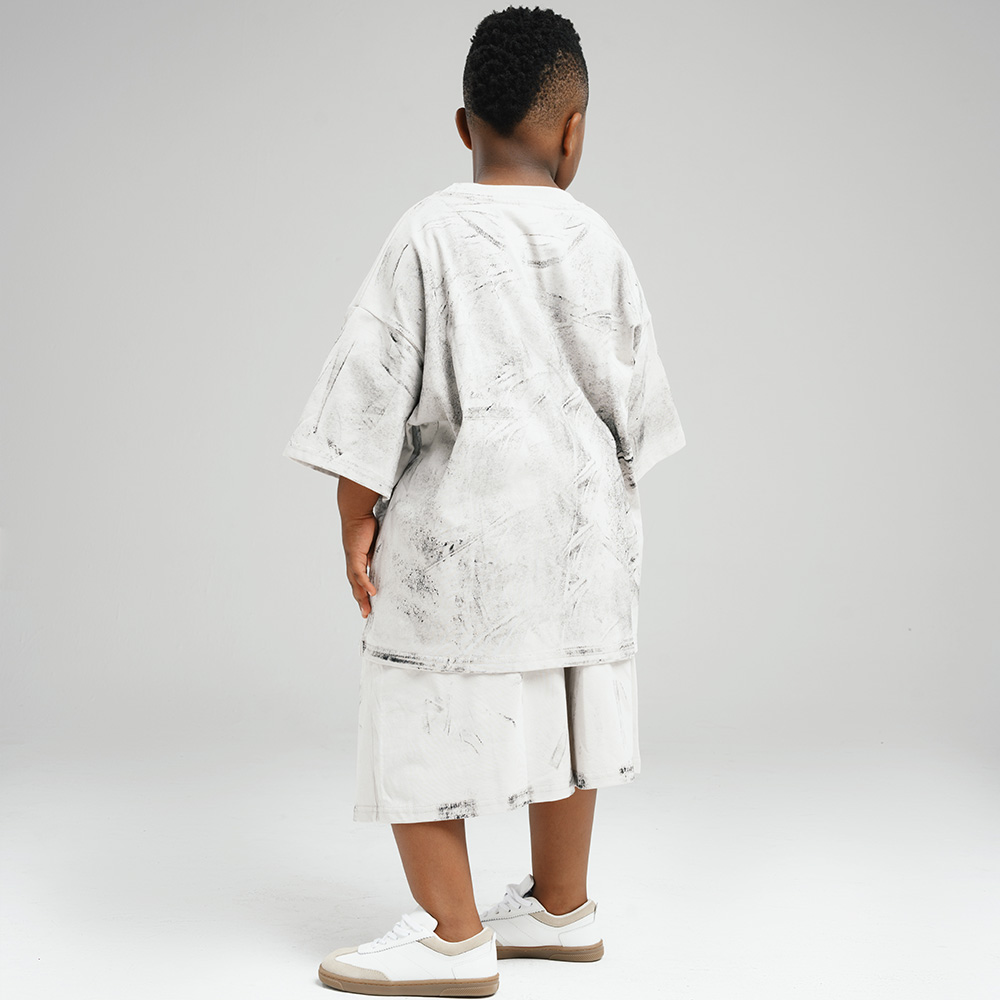 Urban over sized Short and Tee Set - Image 2