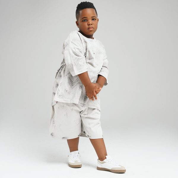 Urban over sized Short and Tee Set - Image 4